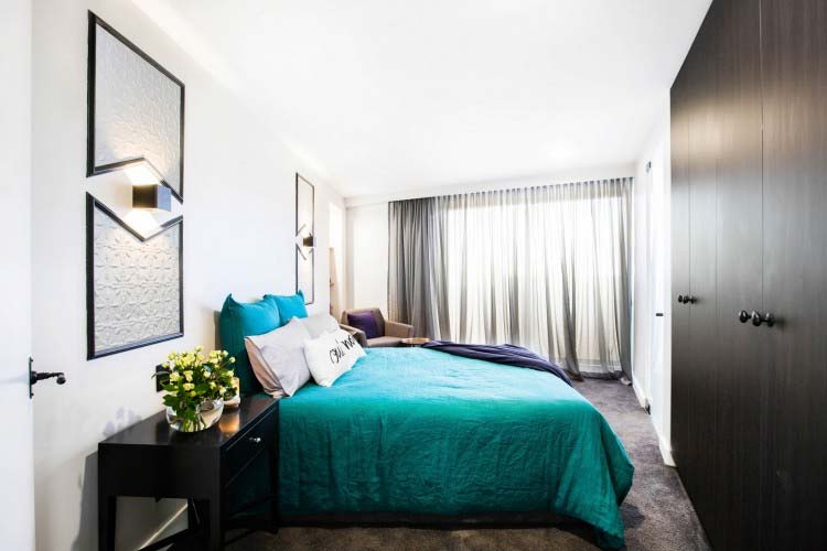 turquoise kleur interieur beddengoed slaapkamer turquoise kleur interieur beddengoed slaapkamer