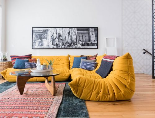 Twee woonkamers op één verdieping
