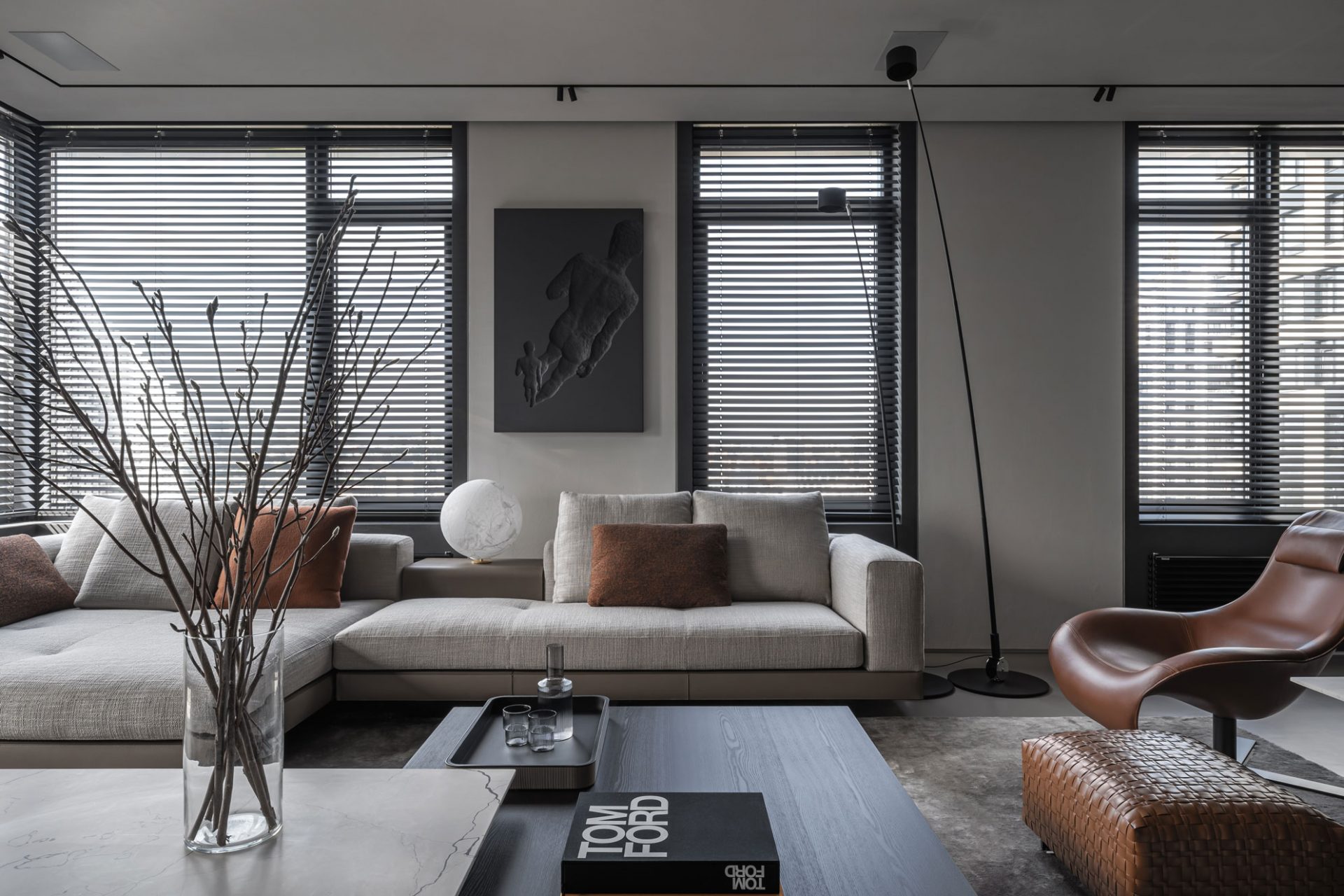 Mainstream tapijt Filosofisch Modern elegant appartement van 164m2 - Huis-inrichten.com